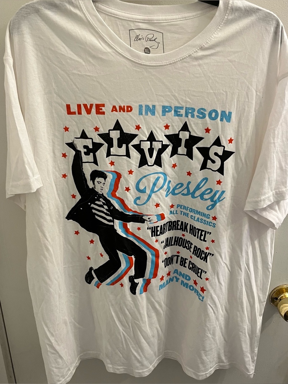 Elvis Graphic Tee Size XL